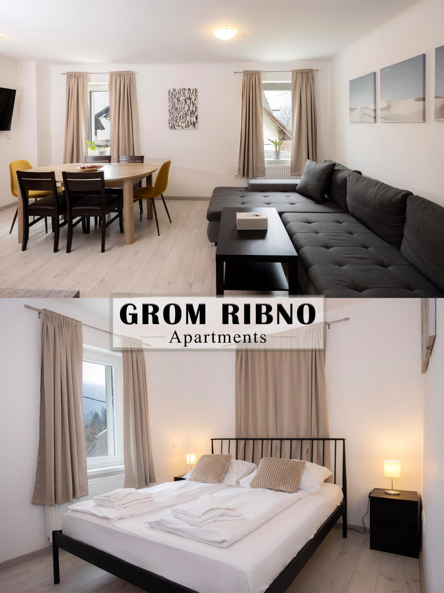 Grom Ribno Apartments Bled Ngoại thất bức ảnh